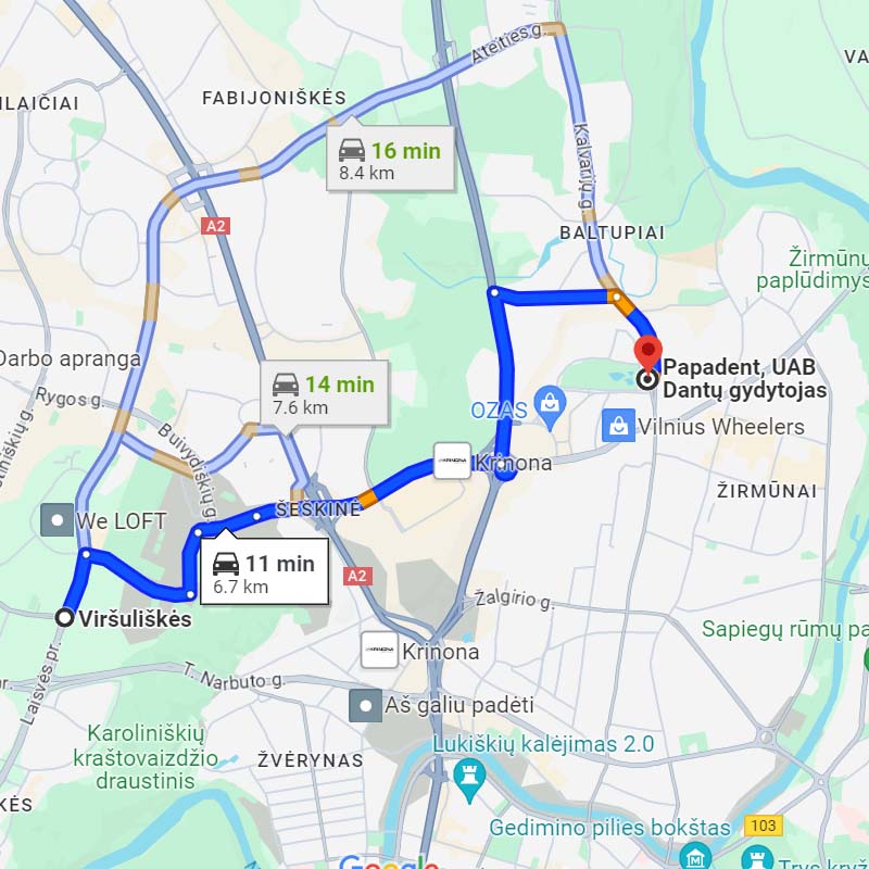 Odontologijos klinika Viršuliškės